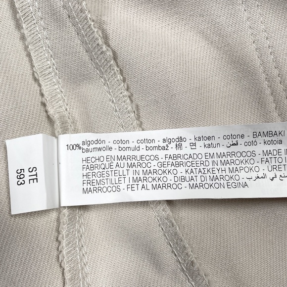 Zara Shirt Gold Button Overshirt Size XS - Picture 8 of 12